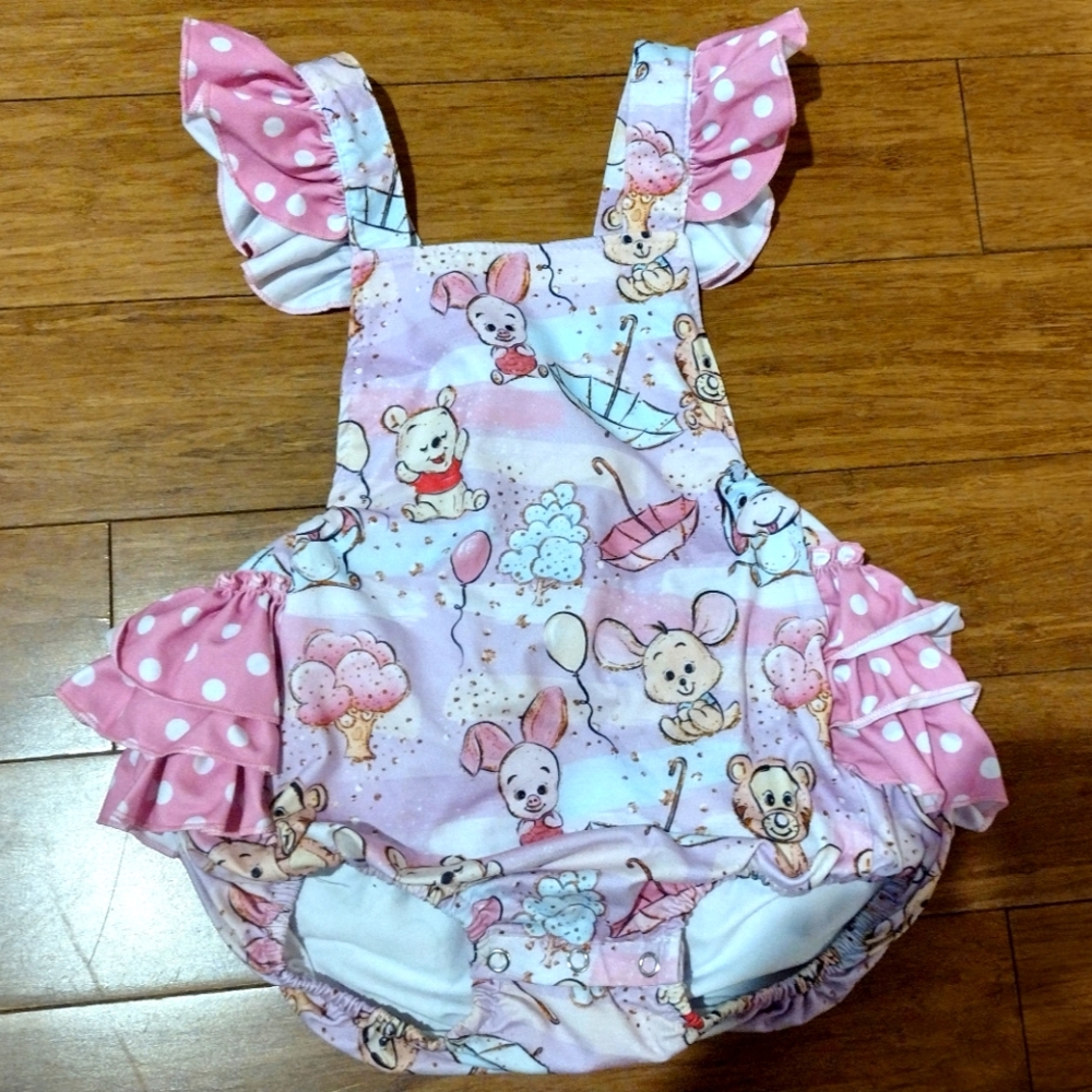 Size 2T toddler girls romper
